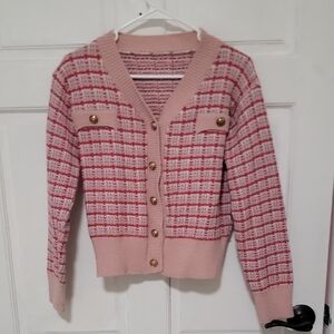 Bought From Korea Boutique Tweeted Unique Like New Women's Sweater
